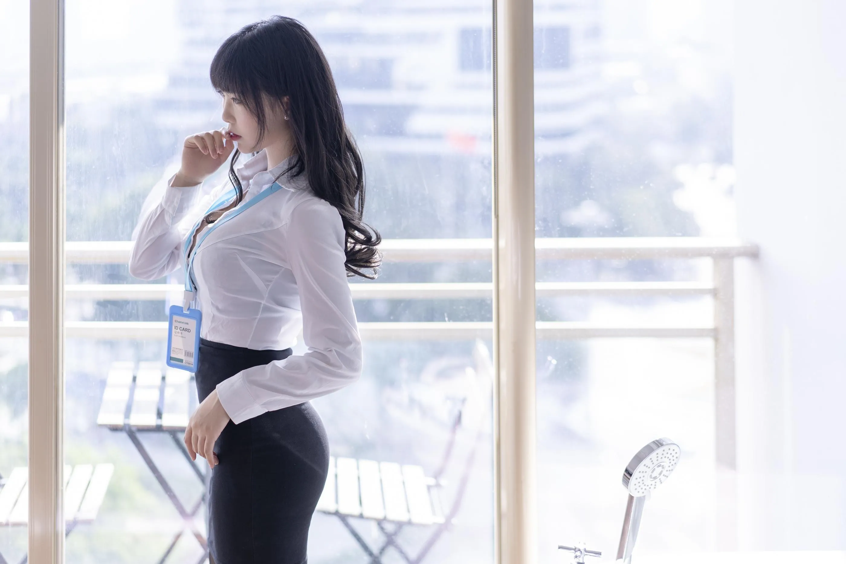 抖娘-利世 – NO.39 OL写真 [48P]插图8